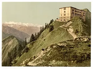 Stanserhorn Prints: Hotel, Stanserhorn, Switzerland