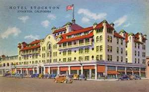 Joaquin Prints: Hotel Stockton, Stockton, California, USA