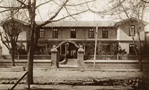 Andes Prints: Hotel Sud Americano, Los Andes, Chile, South America