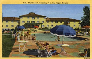 Patio Gallery: Hotel Thunderbird, Las Vegas, Nevada, USA