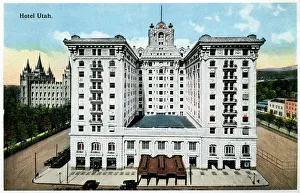Images Dated 18th March 2019: Hotel Utah, Salt Lake City, Utah, USA