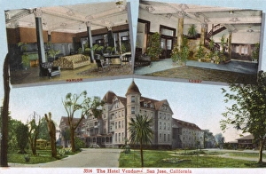 Images Dated 25th July 2017: Hotel Vendome, San Jose, Santa Clara County, California, USA
