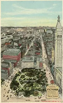 Madison Prints: Hotel Victoria, New York