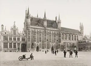 Dwelling Prints: Hotel de ville, Bruges, Belgium