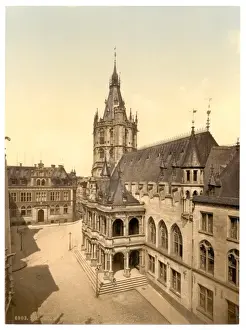 Hotel de Ville, Cologne, the Rhine, Germany