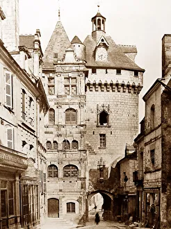 Ville Prints: Hotel de Ville, Loches, France, Victorian period