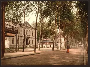 Vichy Prints: Hotel de ville, posts and telegraphs, Vichy, France