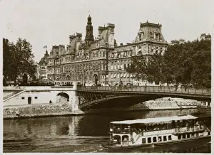 Mouche Prints: Hotel de Ville (Town Hall), Paris, France