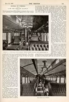 Images Dated 13th March 2018: Hotels on wheels by the Midland Railway, 1893