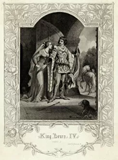 Shakespeare Collection: Hotspur and his Wife