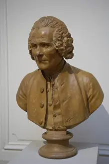 HOUDON, Jean-Antoine (1741-1828). Bust of Jean