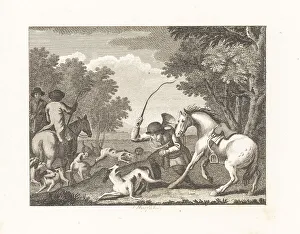 John Stockdale Prints: The Hound and the Huntsman