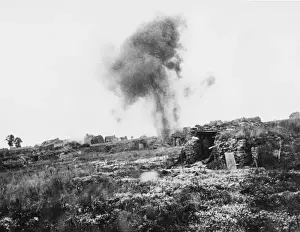 Bursts Prints: Houplines explosion 1916