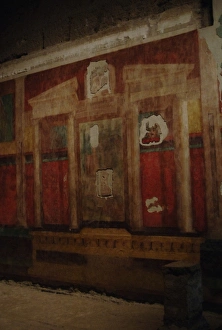 Palatine Gallery: House of Augustus on the Palatine Hill. Fresco paint. Rome