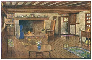 House In Berkshire, Living Room