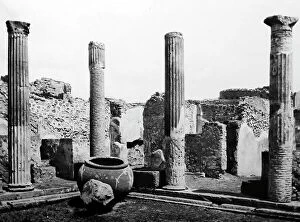 Pompeii Collection: House of the Dyer, Pompeii, Italy, Victorian period
