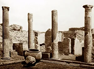 House of the Dyer, Pompeii, Italy, Victorian period