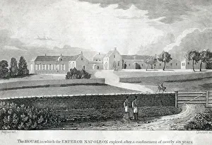 The house in which Emperor Napoleon died, St. Helena