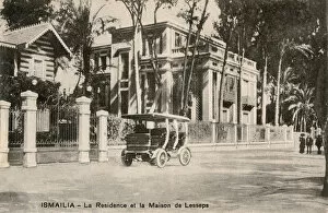 Palms Collection: House of Ferdinand de Lesseps in Ismailia, Egypt