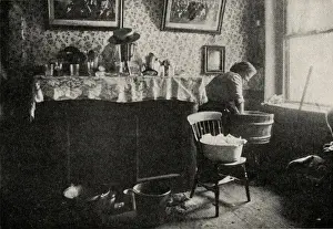 Wall Paper Prints: House interior, East End of London