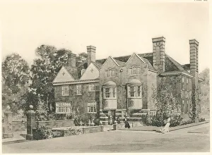 House In Kent, Entrance Front
