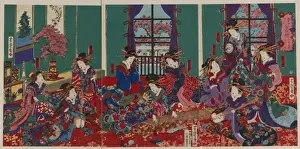 Yoshiwara Prints: The house of Kinpeiro in New Yoshiwara