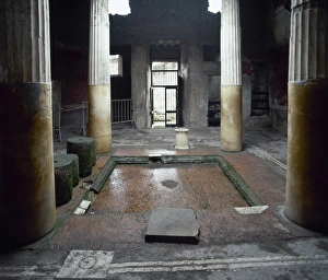 Abundance Gallery: House of Lucius Ceius Secondus or House of the Ceii. Tetras