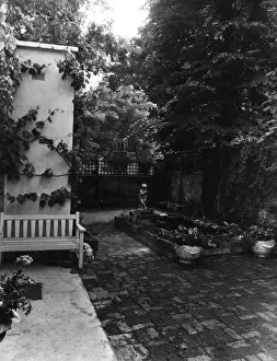 The House of Molly Bishop (Lady George Scott) - The Courtyard Garden