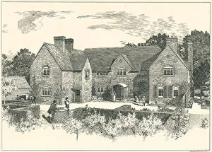 Sash Collection: House In North Hampshire, Entrance Front