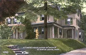 Lyrics Prints: House ofs F Smith, Newton, Massachusetts, USA