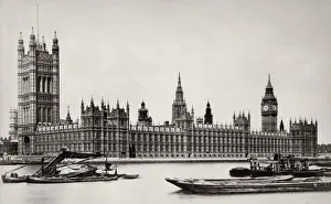 House of Parliament, Westminster London, River Thames