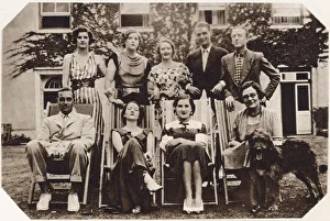 Nesbitt Prints: House-party at Barton Mills Hall
