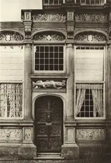 Elevation Prints: House of the Salmon, Malines (Mechelen), Belgium