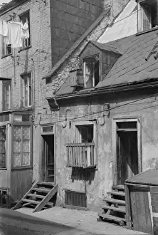 House in Sous-Le-Cap (Slum Alley), Quebec, Canada