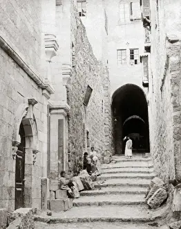 The house of St Veronica, Jerusalem, Palestine (Israel)