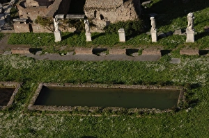 Images Dated 3rd April 2009: House of the Vestal Virgins. Rome. Italy
