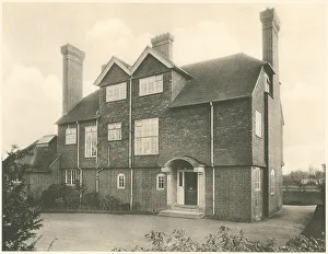 House in West Kent, Entrance Front