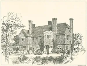 House in West Kent, Entrance Front