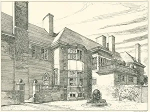 House in West Kent, Garden Front
