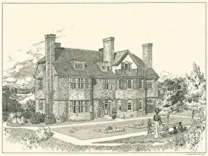 House in West Kent, Garden Front