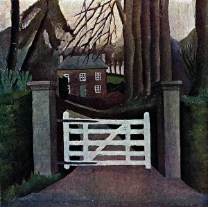 Darcy Prints: The House With The White Gate