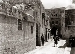 House of Wicked Rich Man (6th Station of the Cross) Jerusale