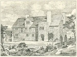 House In Yorkshire, Entrance Front