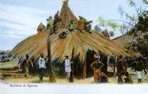 Housebuilders in Uganda, Africa