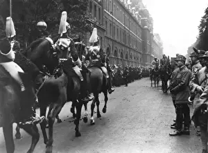 Foch Prints: Household Cavalry in Peace Day Victory parade, 1919