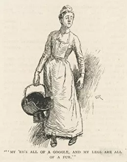 1894 Gallery: Housemaid Carries Coals