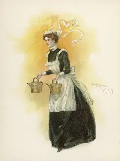 Hurries Prints: Housemaid & Hot Water