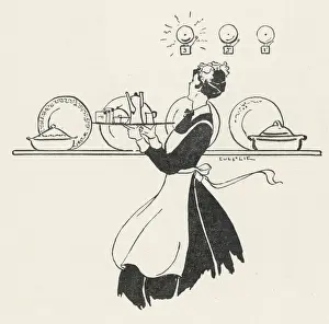Breakfast Prints: Housemaid & Tray