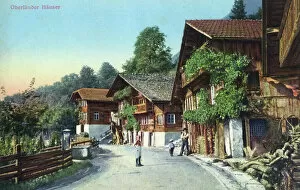 Idyllic Gallery: Houses in the Bernese Oberland, Switzerland