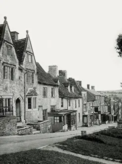 Houses at Burford, Oxfordshire, England